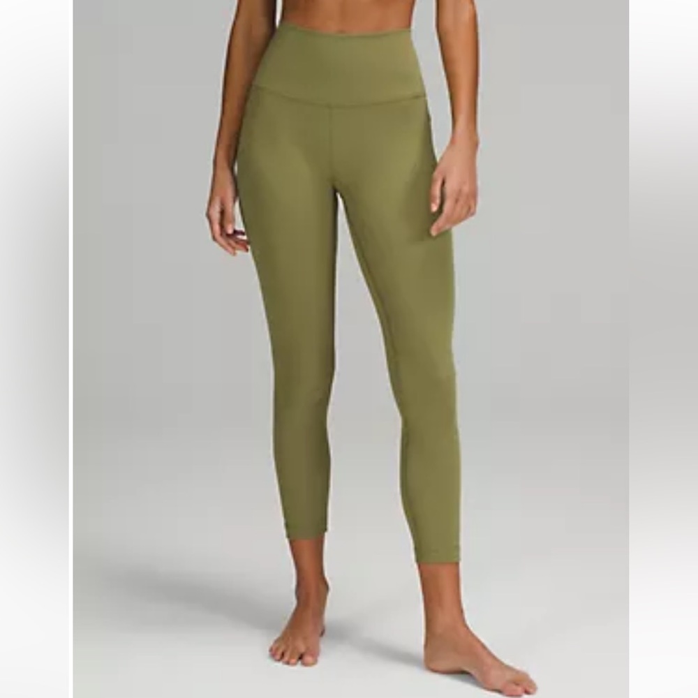 Lululemon Wunder Under High-Rise Tight 25" *Ribbed Fabric
Bronze Green